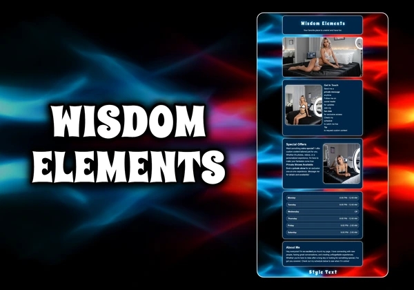 Wisdom Elements Chaturbate theme