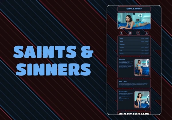 Saints & Sinners Chaturbate theme