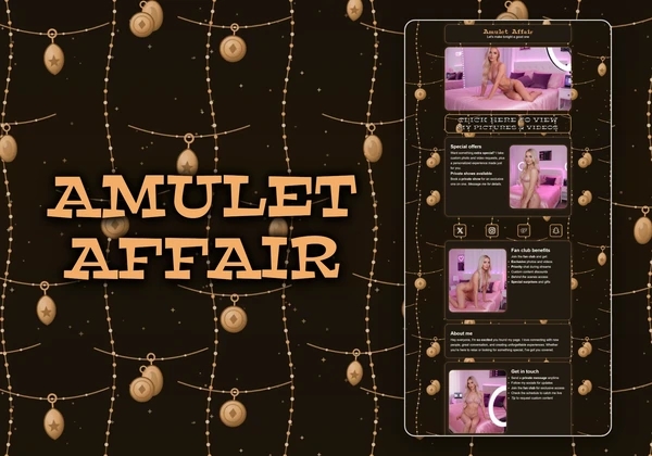 Amulet Affair Chaturbate theme