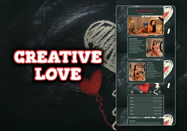 Creative Love Chaturbate theme