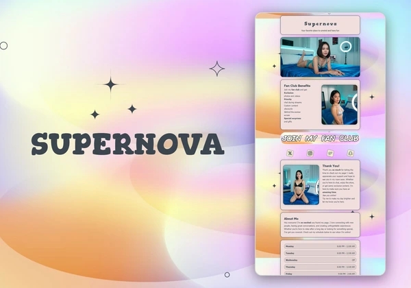 Supernova Chaturbate theme