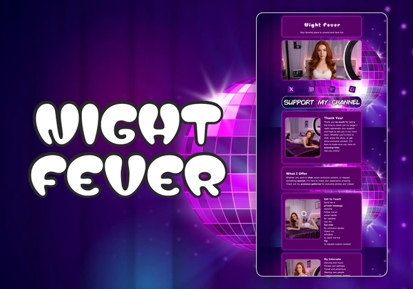 Night Fever Chaturbate theme