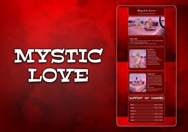 Mystic Love Chaturbate theme