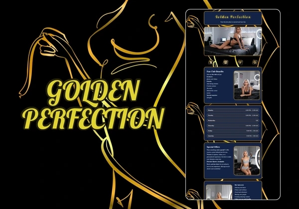 Golden Perfection Chaturbate theme