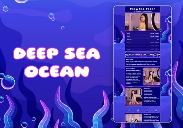 Deep Sea Ocean Chaturbate theme
