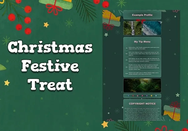 Christmas Festive Treat Chaturbate theme