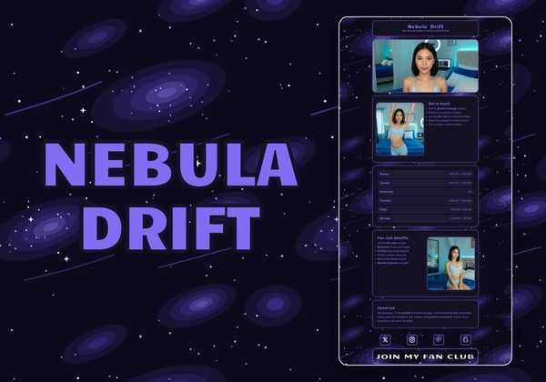 Nebula Drift Chaturbate theme