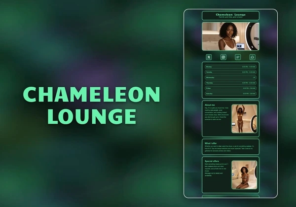 Chameleon Lounge Chaturbate theme