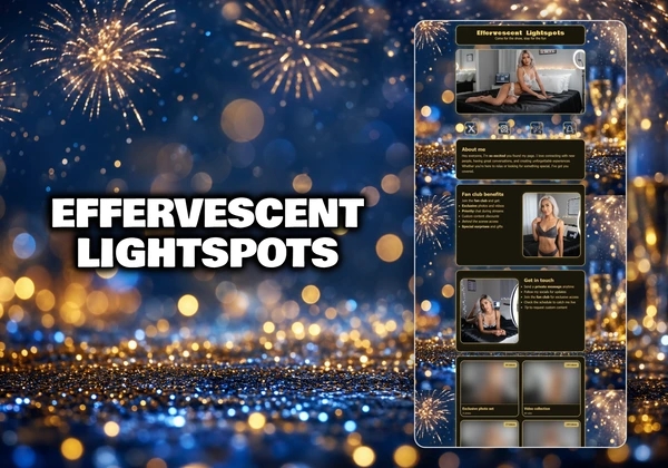 Effervescent Lightspots Chaturbate theme