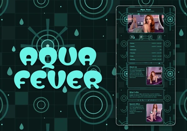 Aqua Fever Chaturbate theme