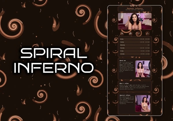 Spiral Inferno Chaturbate theme