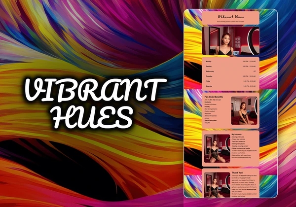 Vibrant Hues Chaturbate theme