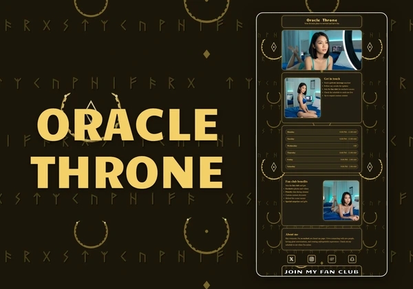Oracle Throne Chaturbate theme