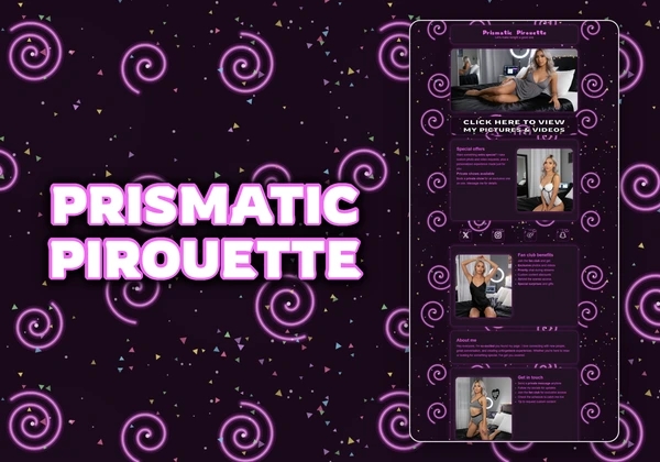 Prismatic Pirouette Chaturbate theme