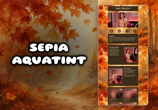 Sepia Aquatint Chaturbate theme