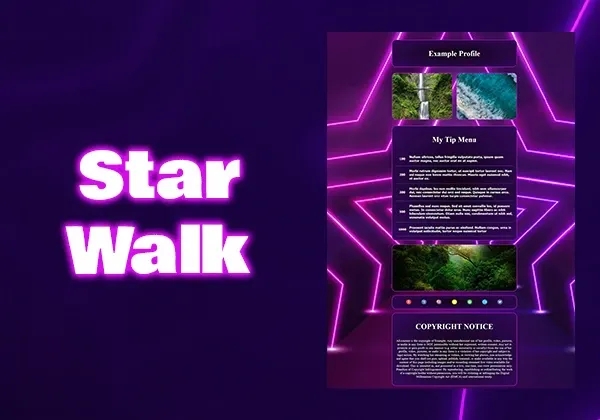 Star Walk Chaturbate theme