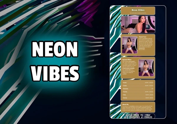 Neon Vibes Chaturbate theme