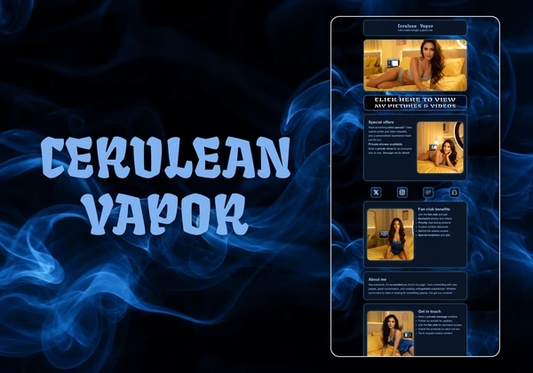 Cerulean Vapor Chaturbate theme