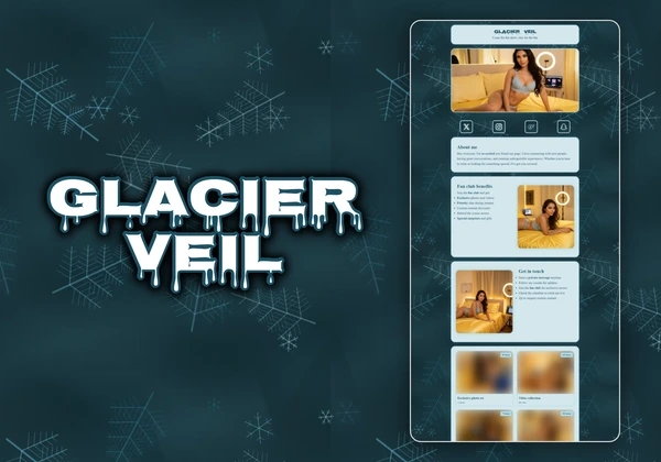 Glacier Veil Chaturbate theme