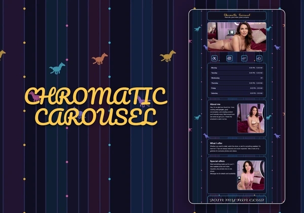 Chromatic Carousel Chaturbate theme