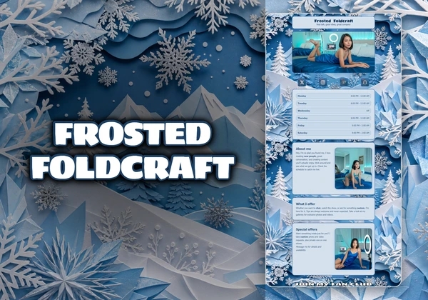 Frosted Foldcraft Chaturbate theme