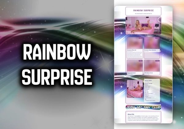 Rainbow Surprise Chaturbate theme