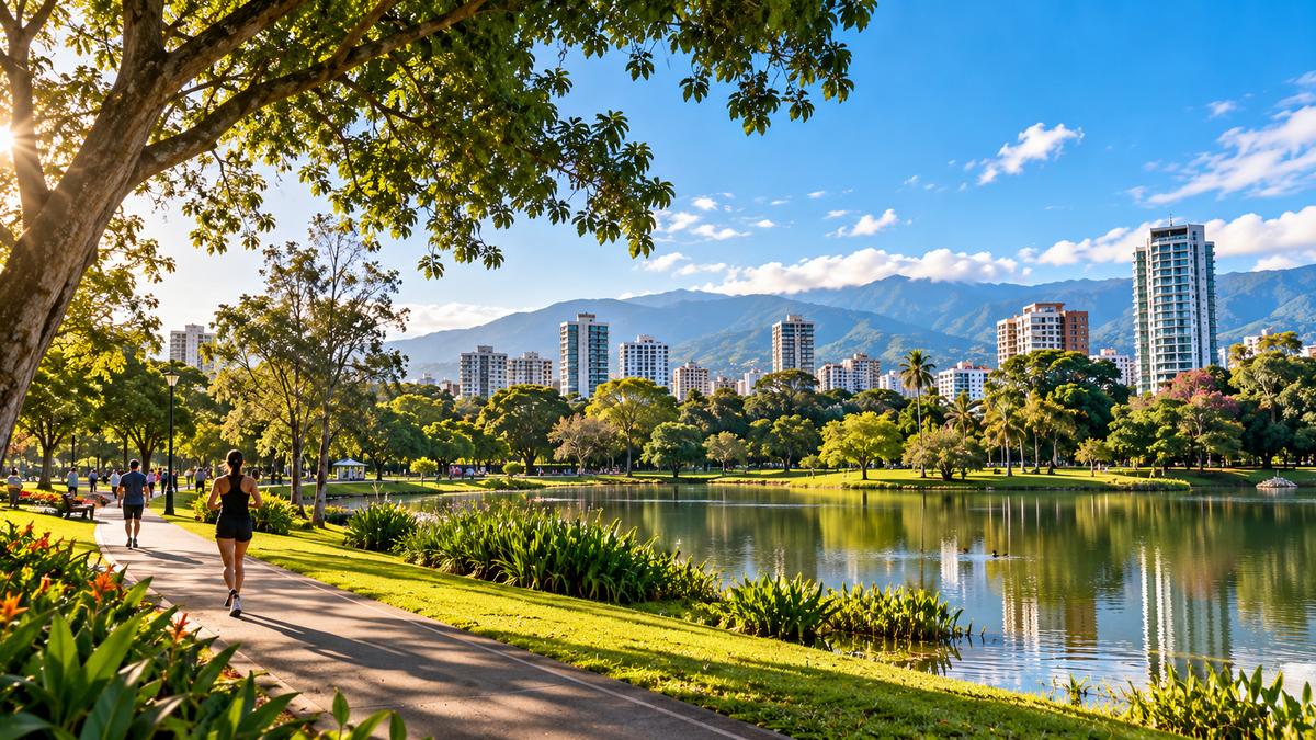 Parque Metropolitano La Sabana, uno de los principales espacios verdes de San José, Costa Rica