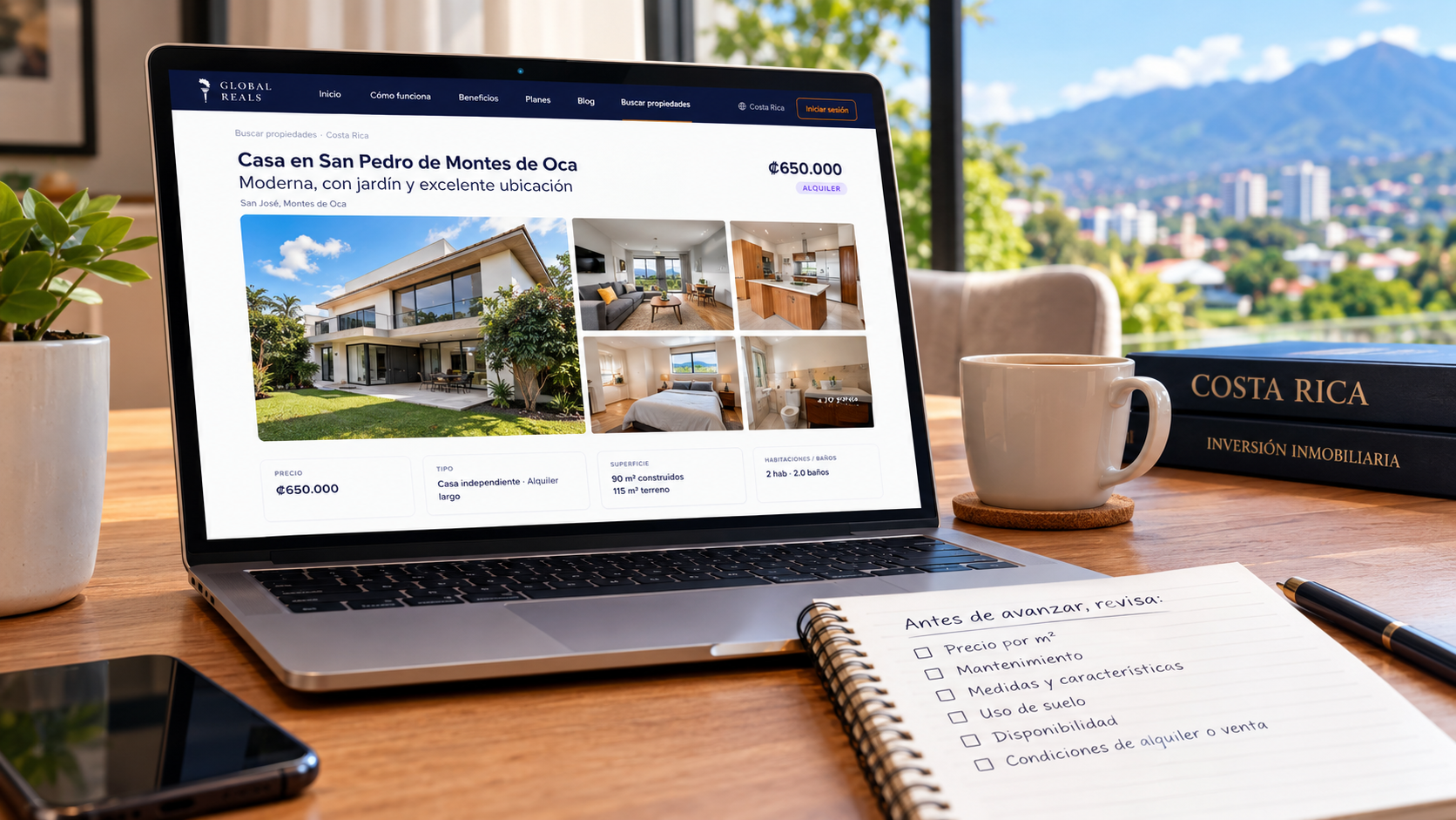 Anuncios inmobiliarios en Costa Rica Global Reals