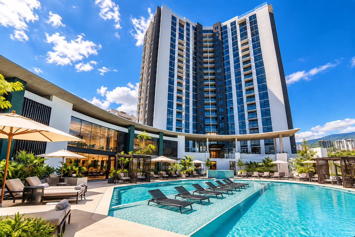 Apartamento en venta en Núcleo Sabana, La Sabana, San José, Costa Rica, condominio residencial con apartamentos para vivienda e inversión inmobiliaria