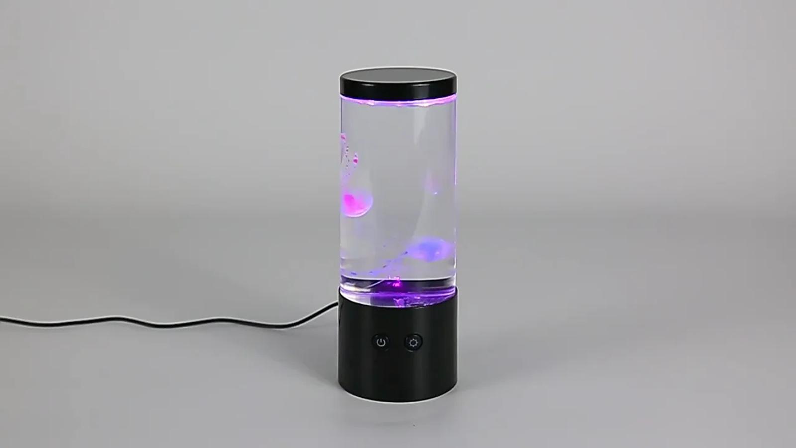 MX-5013S USB LED jellyfish lamp product demonstration video cover