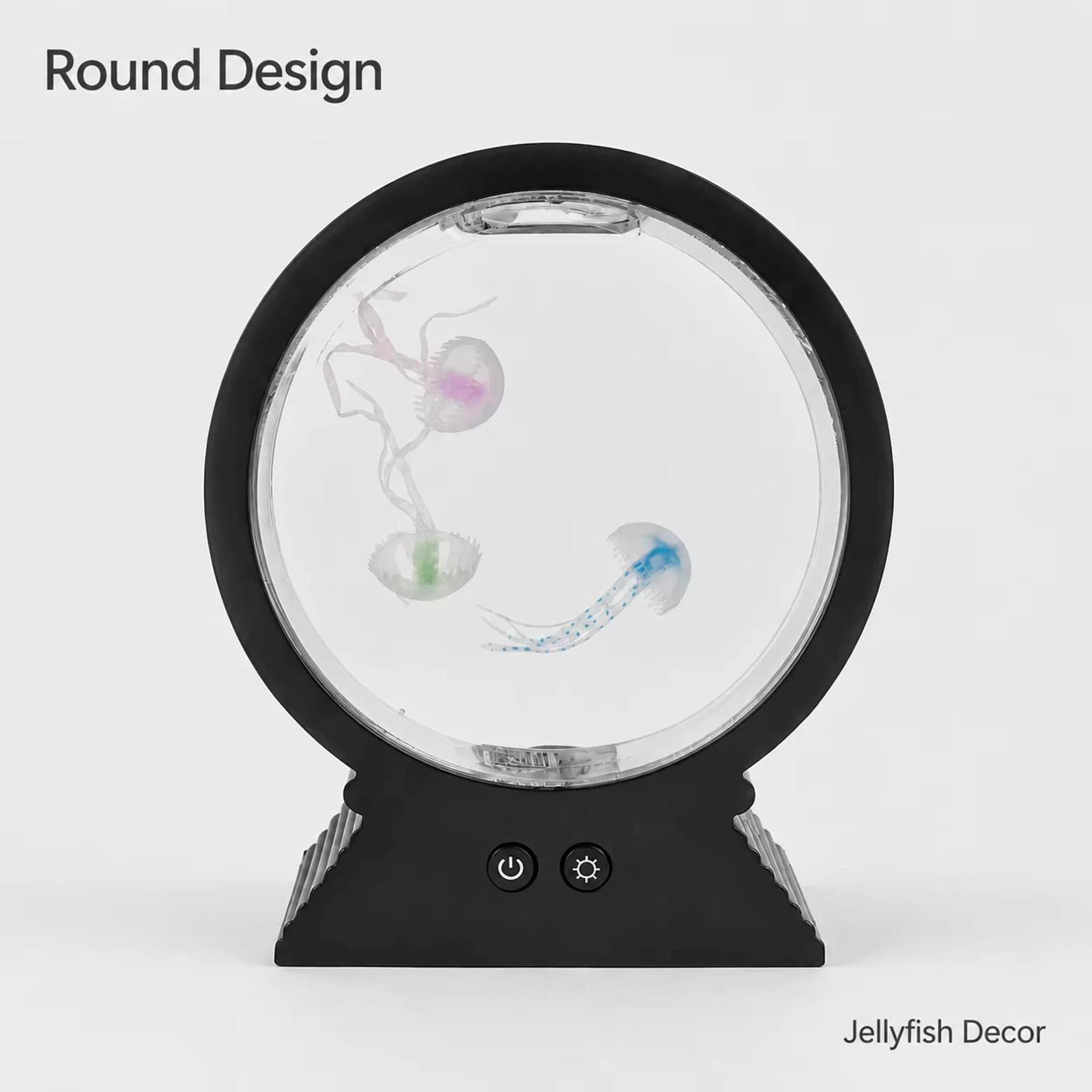 MX-5013M round LED jellyfish mood light product view on a clean background