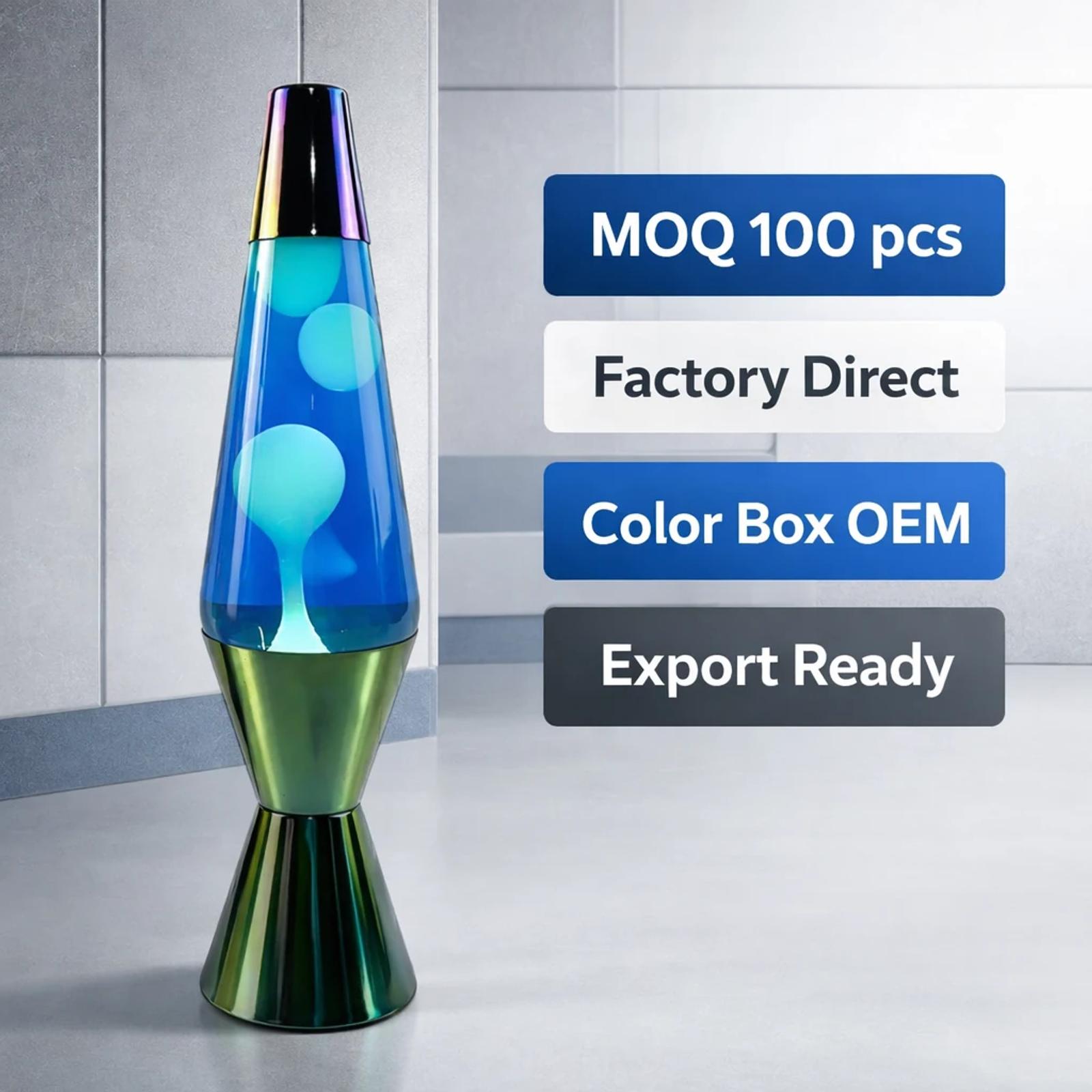 MX-3027B rocket lava lamp image for wholesale, retail supply, and procurement support presentation.