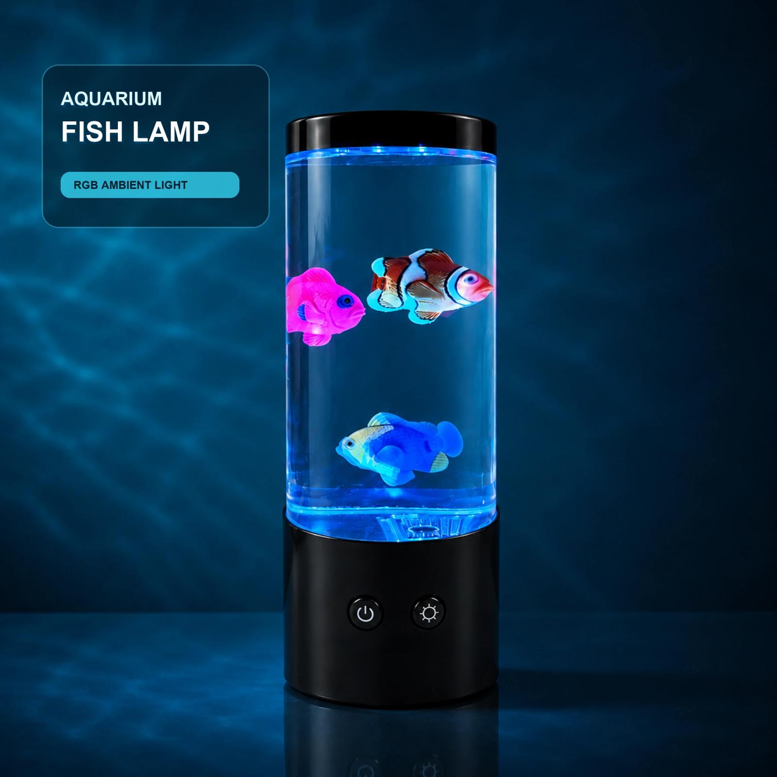 MX-5013SF LED aquarium fish lamp with RGB ambient blue lighting