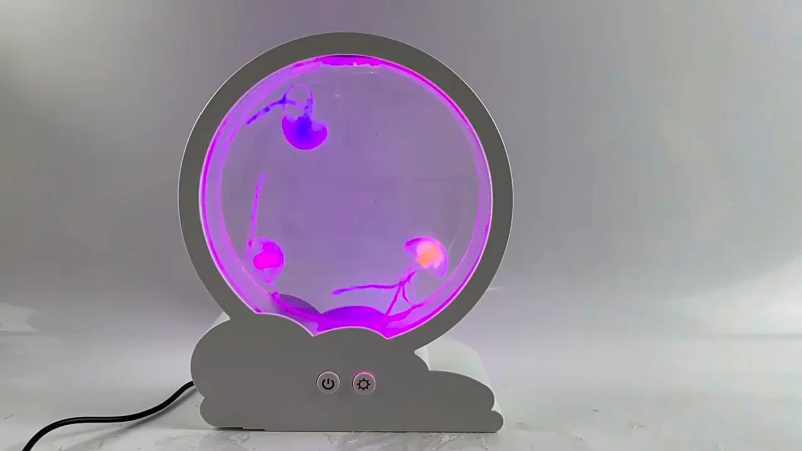 MX-5013C mini usb jellyfish aquarium night light product effect video cover