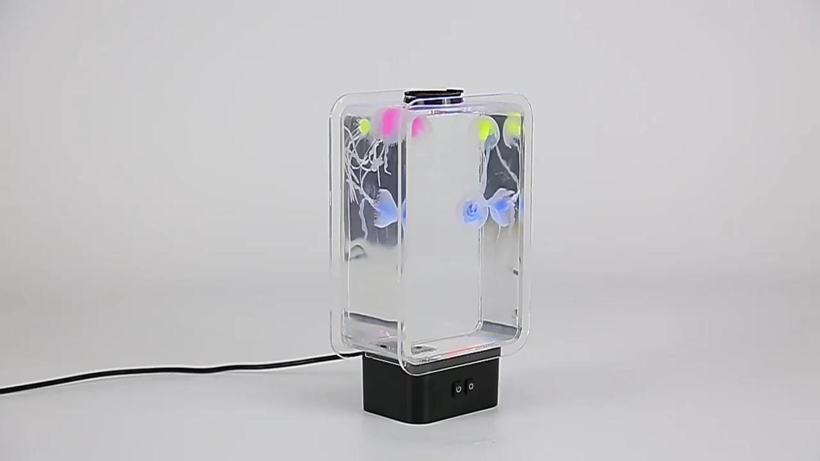 MX-5013Q color changing led jellyfish lamp product effect video cover