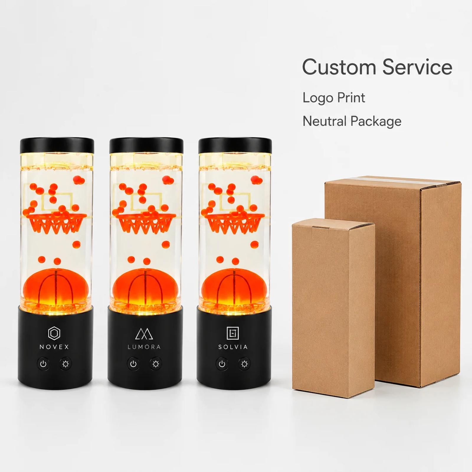Custom logo basketball night light for decorative gift and wholesale lamp sourcing