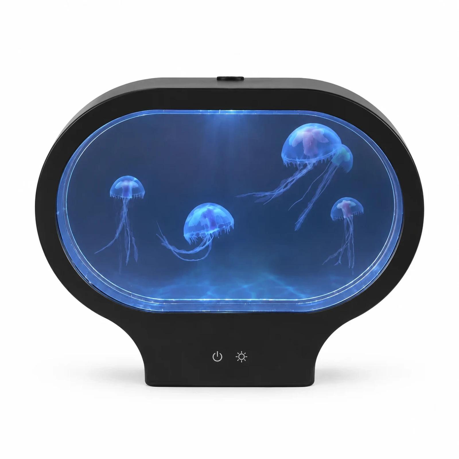 Front product view of the MX-5013O LED oval jellyfish lamp on a clean light background.