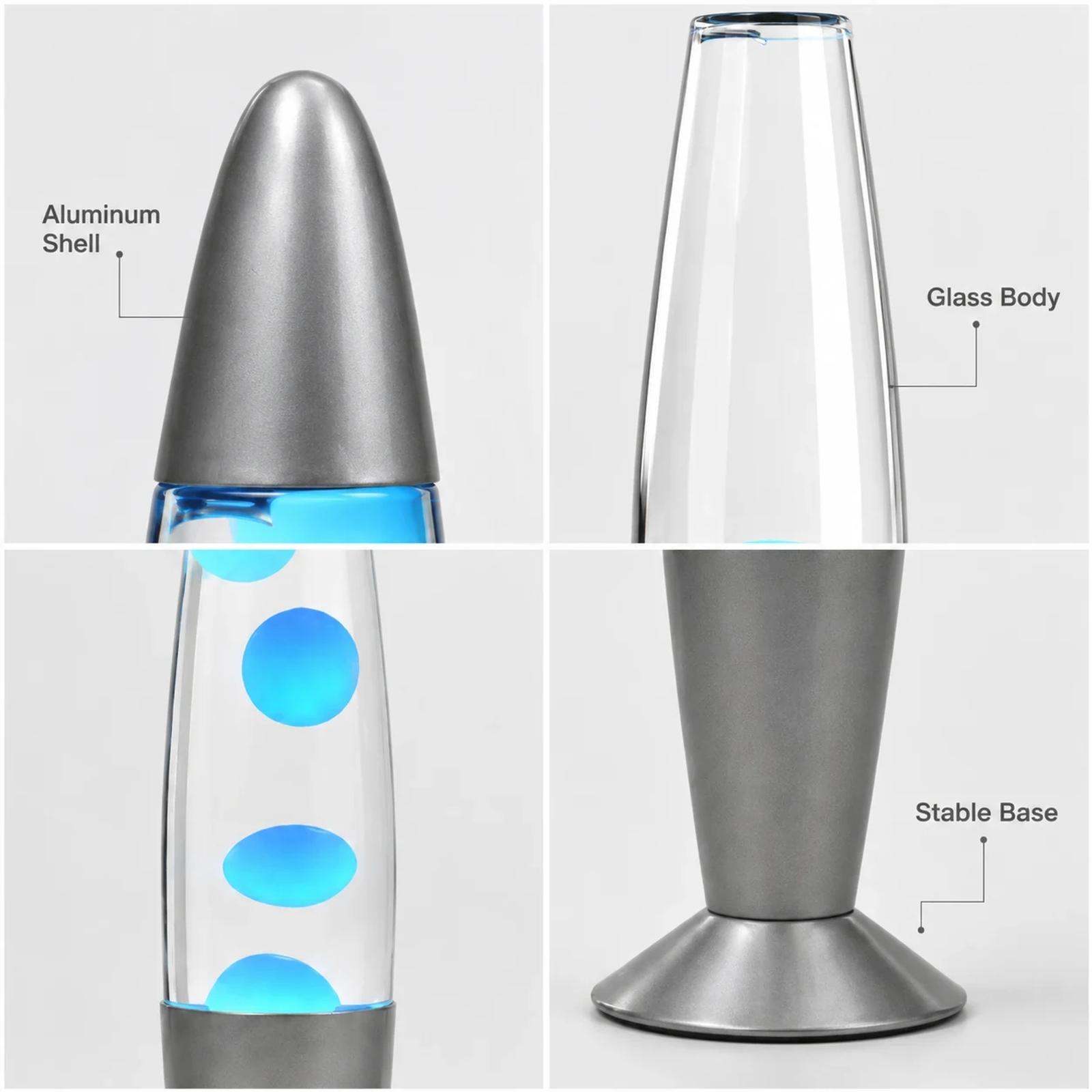 Structure detail image for MX-3011L plug-in LED lava lamp and decorative lamp body