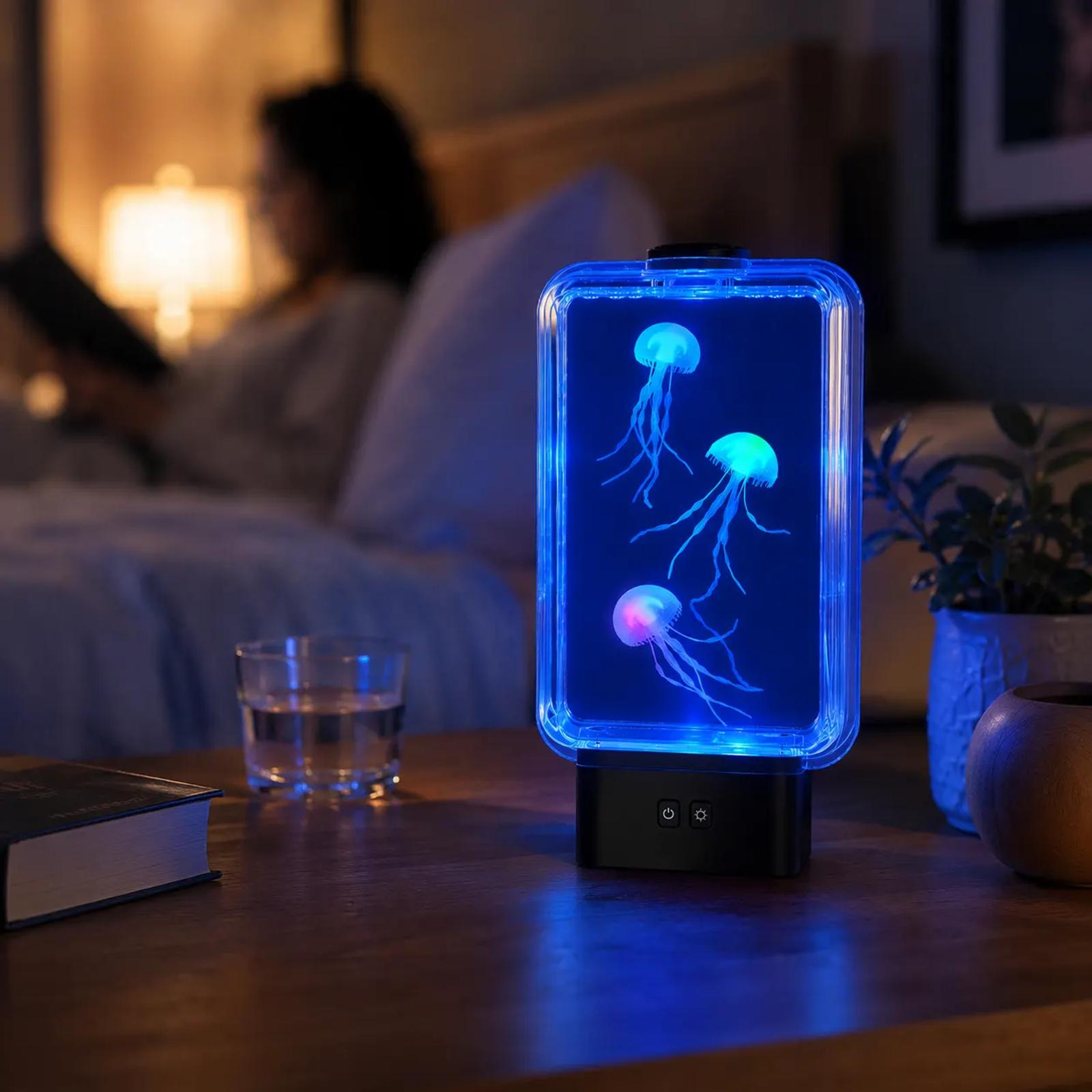 mx 5013q led jellyfish night light bedroom scene