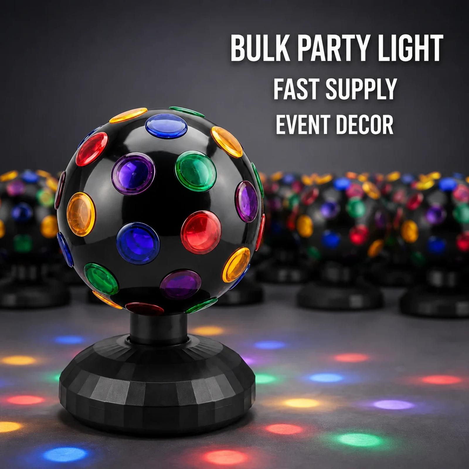 Wholesale display image for MX-6015 6 inch disco ball party light for decoration supply buyers