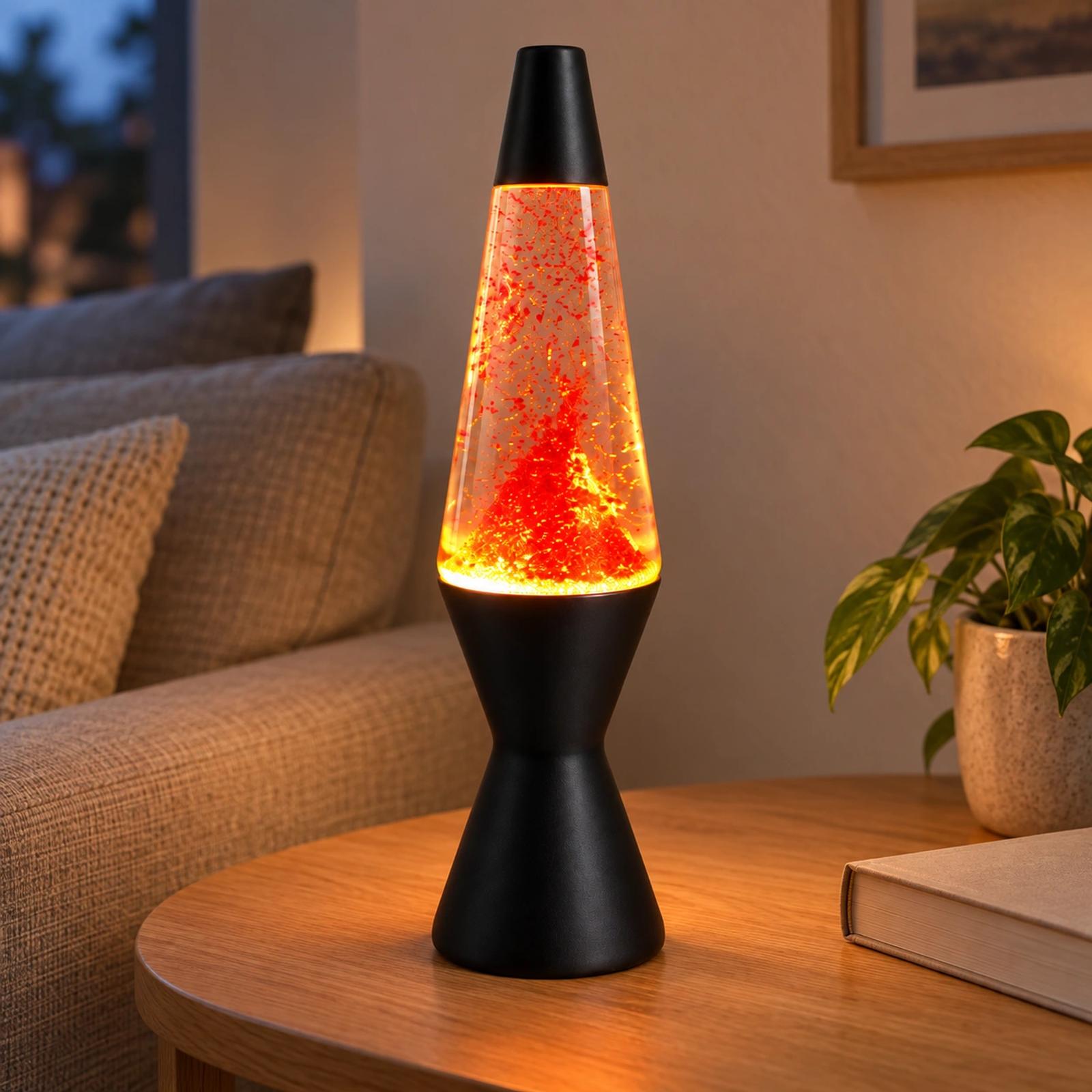 MX-5013K 36 cm led volcano effect table lamp in a home setting