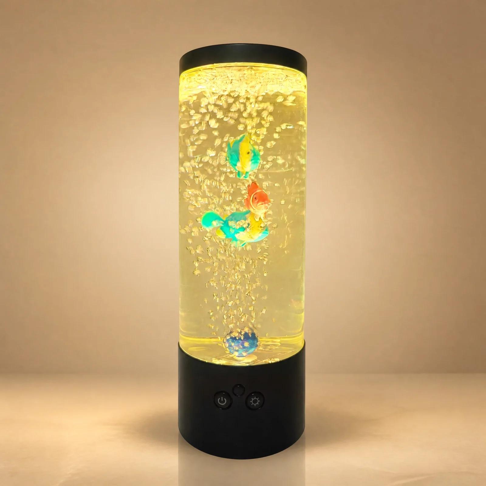 MX-5014B LED bubble fish aquarium light shown as a clean front product view