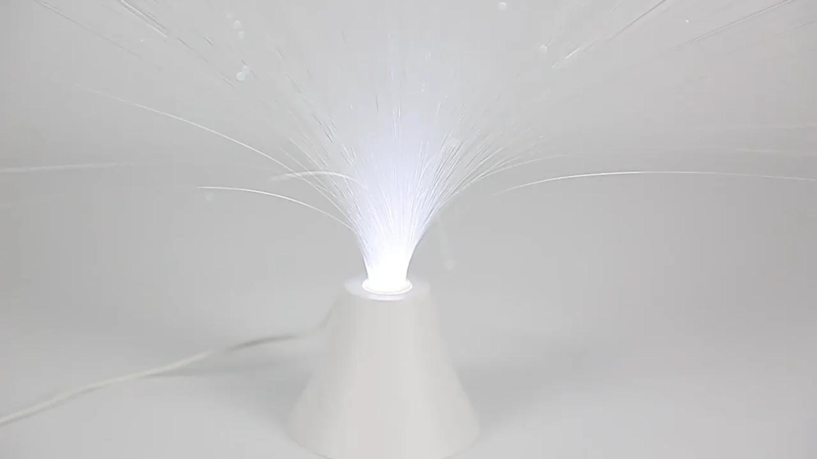 MX-1011N usb touch fiber optic led night light product effect video cover