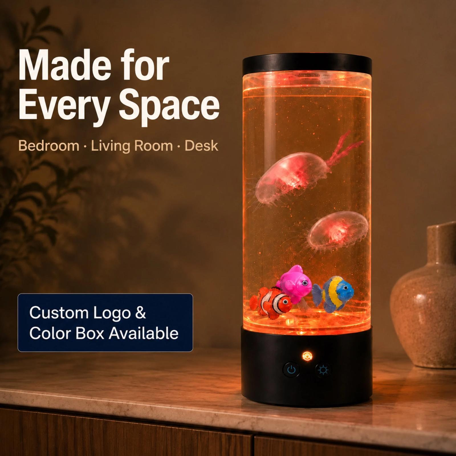 MX-5014F aquarium lamp for bedroom living-room desk and custom packaging programs