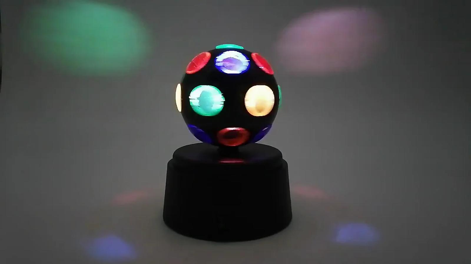 MX-6016-1 mini disco ball party light product effect video cover