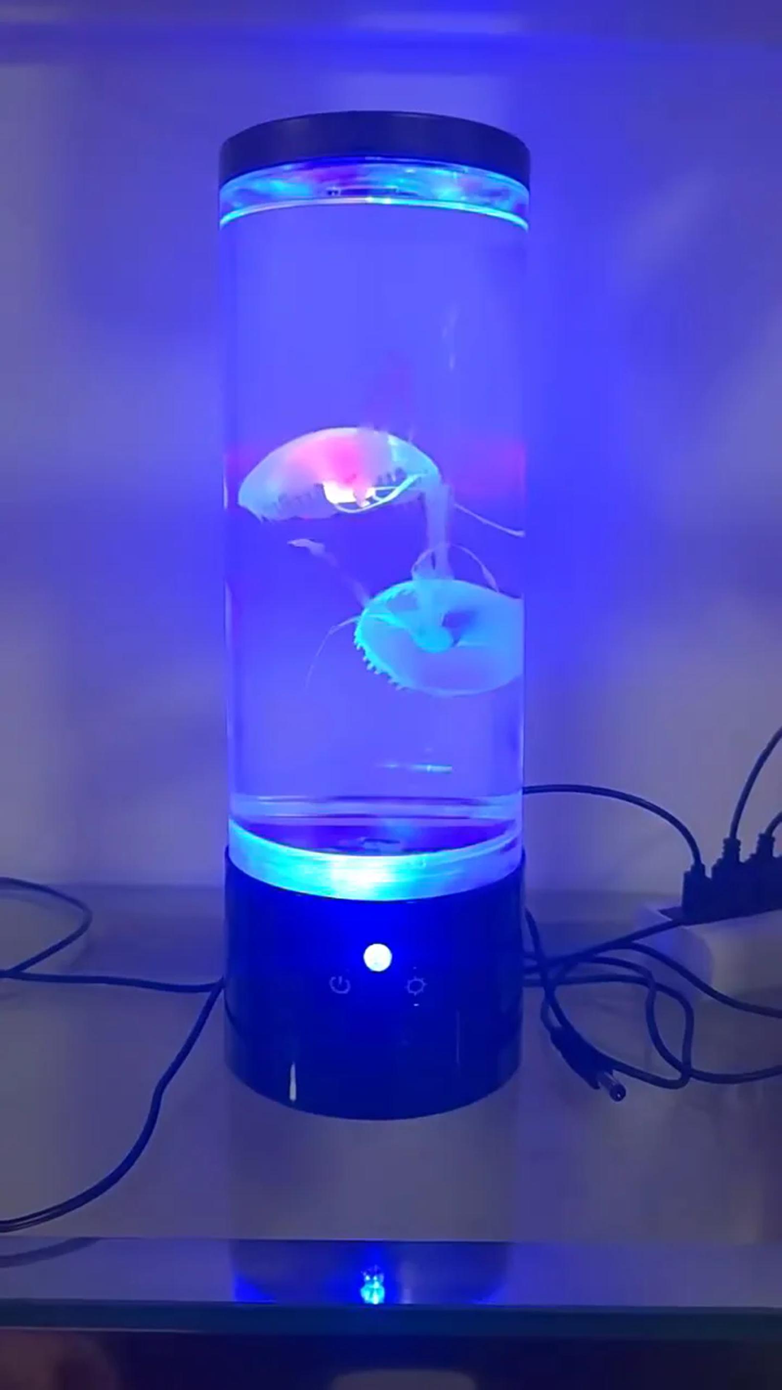 MX-5014F jellyfish and fish aquarium lamp product demonstration video cover