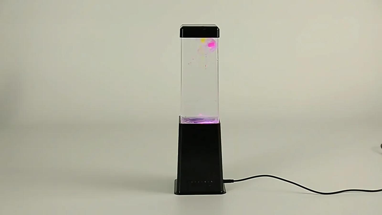 MX-5013D Bluetooth jellyfish aquarium speaker lamp product effect video cover