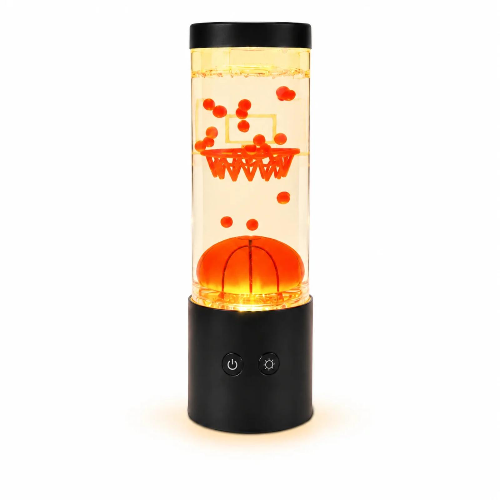 MX-2025B basketball night light product view with warm white light