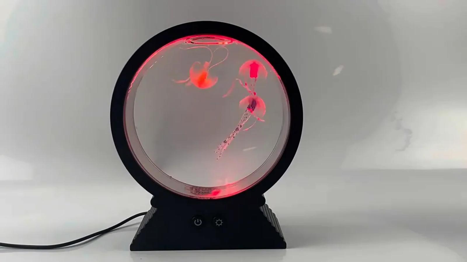 MX-5013M round LED jellyfish mood light product effect video cover