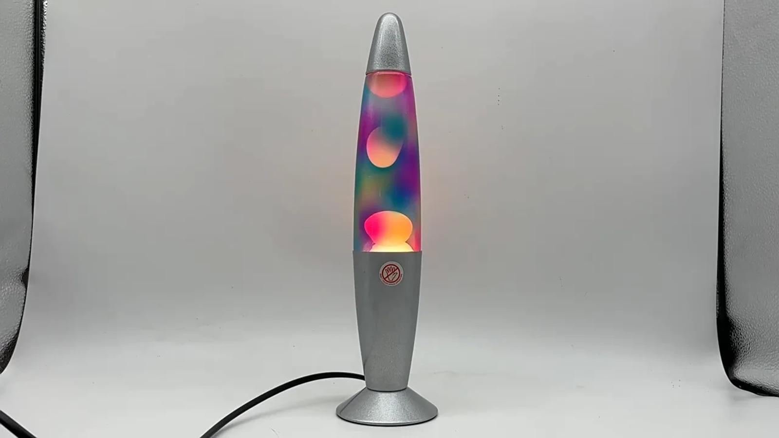 MX-3011C aluminum volcanic lava lamp product effect video cover